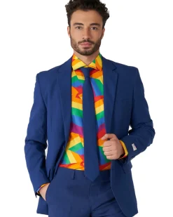 Opposuits Opposuit Zig Zag Rainbow Mens Shirt><noscript><img width=