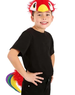 Elope Parrot Costume Headband And Tail Set></noscript> Halloween Hats