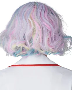 California Costumes Pastel Rainbow Short Bob Wig></noscript> Halloween Wigs