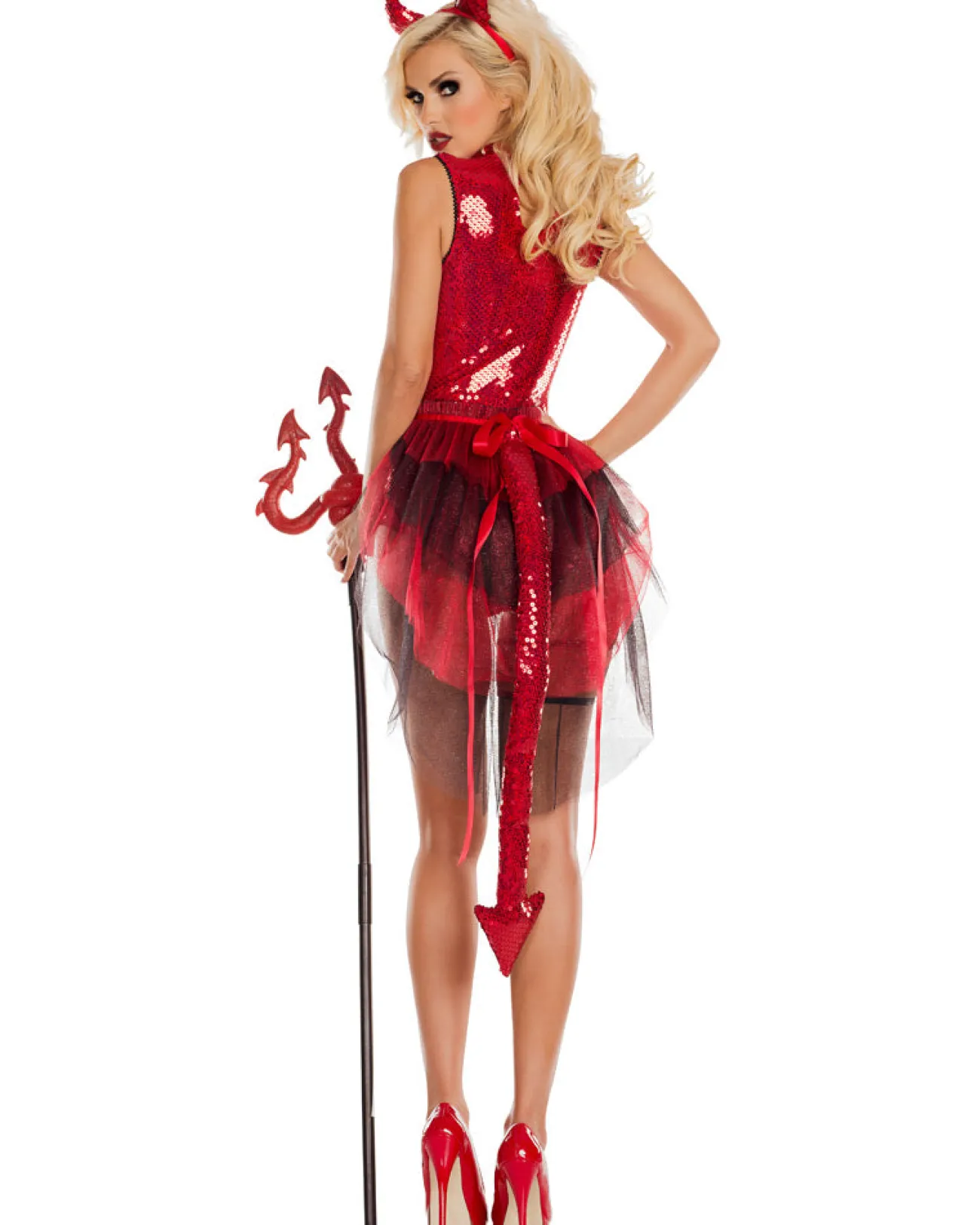 Party King Pentagram Devil Womens Costume>Women Women's Costumes