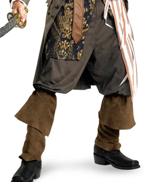 Disguise Pirates Of The Caribbean Captain Jack Sparrow Theatrical Quality Mens Costume>Men Men's Costumes