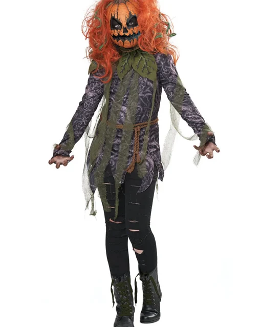 California Costumes Pumpkin Monster Girls Costume>Kids Kids Costumes