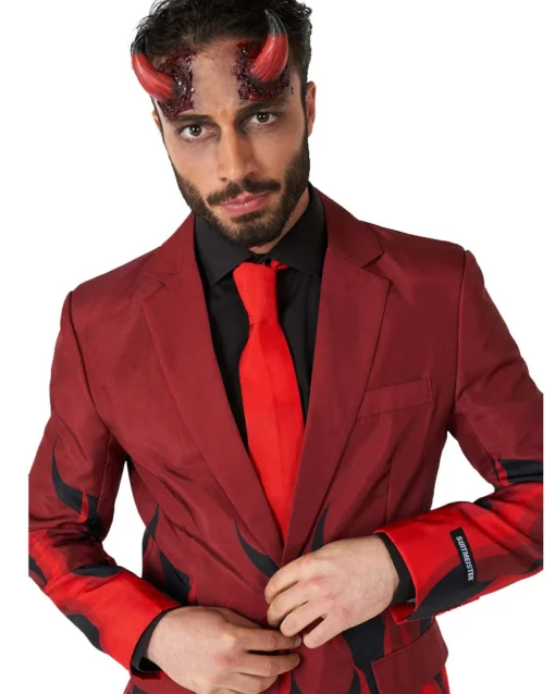 Opposuits Red Devil Mens Suitmeister>Men Men's Costumes