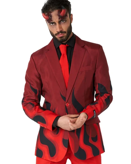 Opposuits Red Devil Mens Suitmeister>Men Men's Costumes