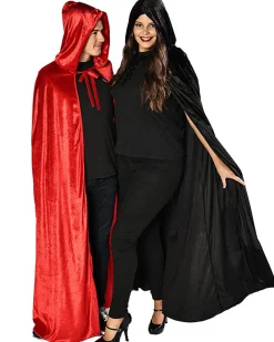 * Red Panne Velvet Deluxe Adults Cape></noscript> Halloween Capes