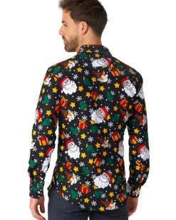 Opposuits Santa Elves Black Mens Suitmeister Shirt></noscript> Opposuits