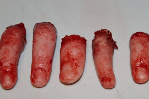 ForensicFX Studios Severed Finger Prop> Halloween Accessories