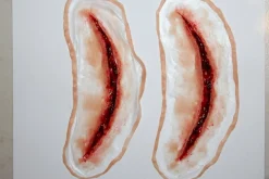 ForensicFX Studios Simple Slit Throat Prosthetic></noscript> Halloween Accessories