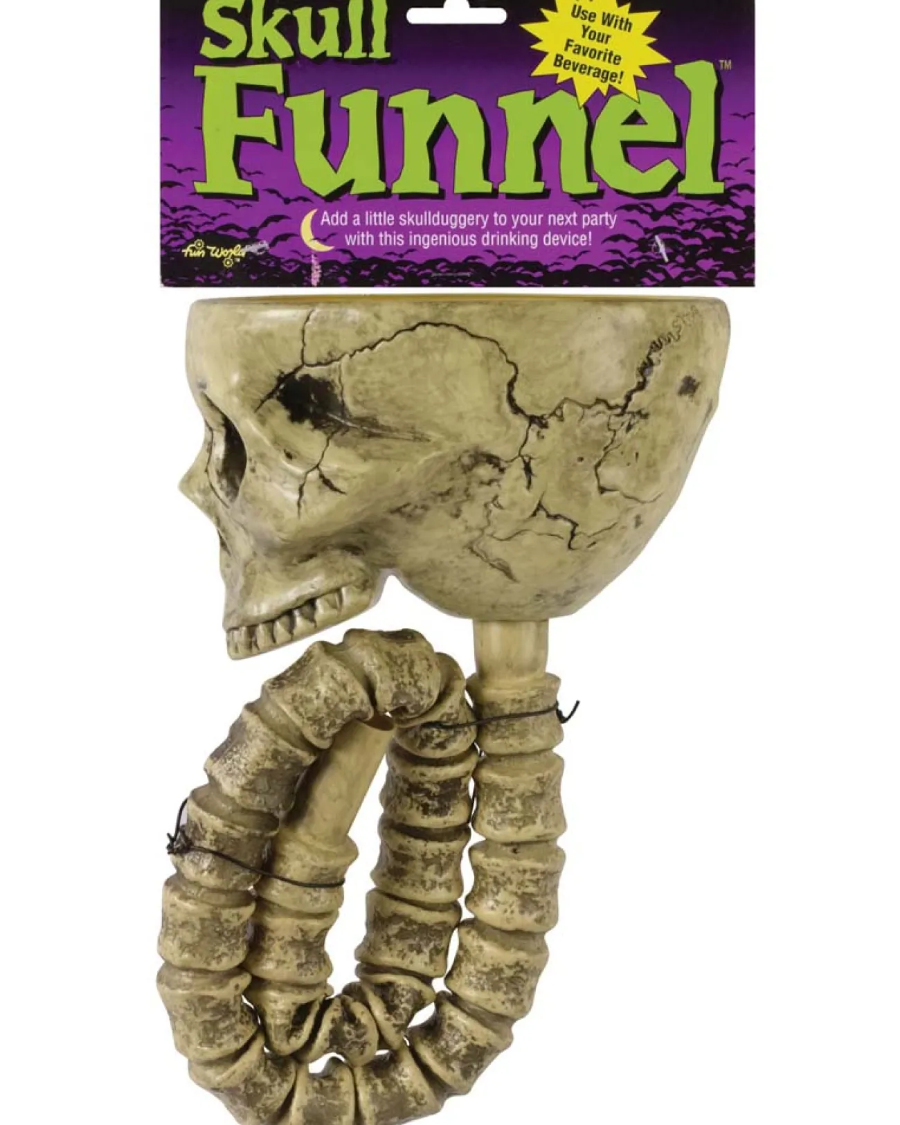 Fun World Skeleton Beverage Funnel> Scary Skeletons