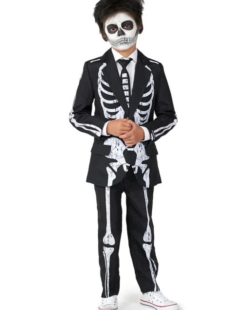 Opposuits Skeleton Grunge Boys Suitmeister>Kids Kids Costumes