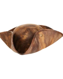Elope Snap Brim Pirate Hat And Headscarf></noscript> Halloween Accessories