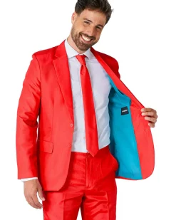 Opposuits Solid Red Suitmeister><noscript><img width=
