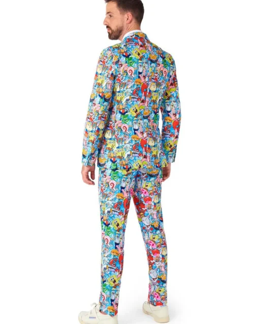 Opposuits Spongebob Frenzy Opposuit Premium Mens Suit> Opposuits