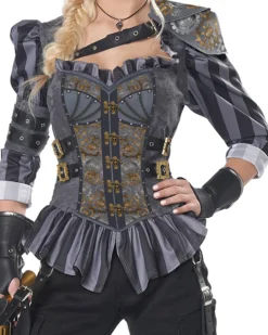 California Costumes Steampunk Captain Womens Costume></noscript>Women Women's Costumes