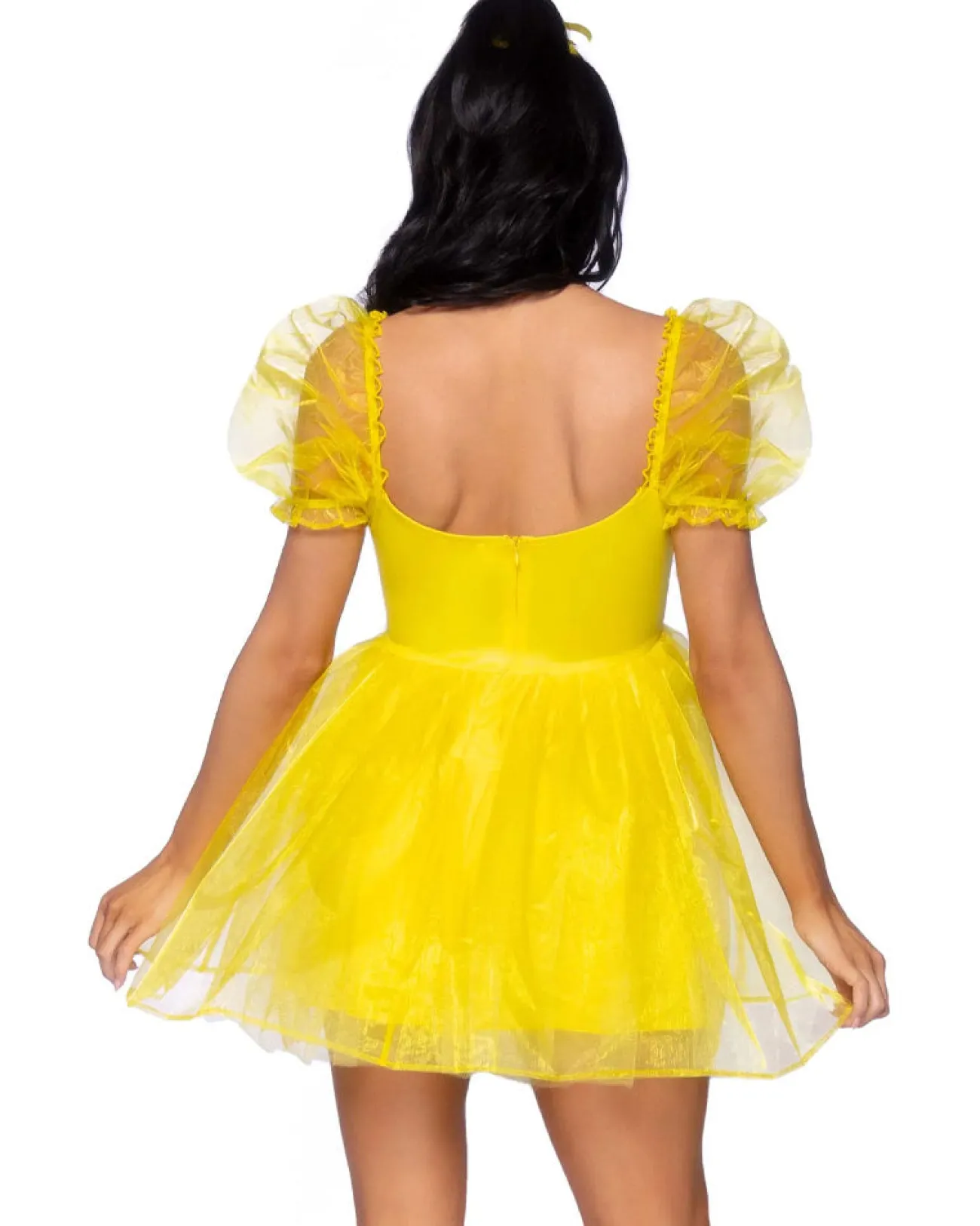 Leg Avenue Sweetheart Babydoll Yellow Womens Costume>Women Women's Costumes