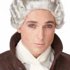 California Costumes 18Th Century Historical Grey Wig> Halloween Wigs
