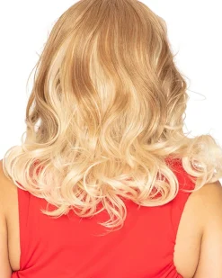 * The Farrah 70S Deluxe Long Blonde Wig><noscript><img width=