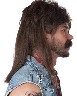 California Costumes The Lone Wolf Mullet Wig></noscript> Halloween Wigs