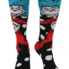 Elope Thing 1 & 2 Knee High Costume Socks> Halloween Hosiery
