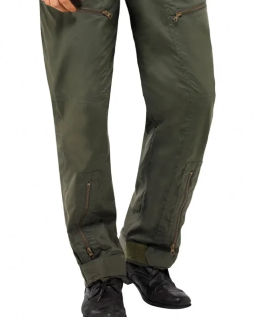 Smiffys Top Gun Jumpsuit Deluxe Mens Costume>Men Men's Costumes