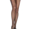 Leg Avenue Vintage Pinstripe Net Pantyhose> Halloween Hosiery