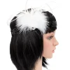 Sweidas White And Black Gatsby Headband> Halloween Hats