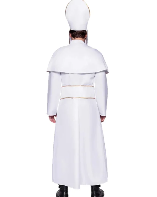 Leg Avenue White Pope Mens Costume> Saints &Amp; Sinners