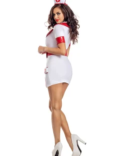 Party King Zip Up Nurse Womens Costume></noscript>Women Women's Costumes